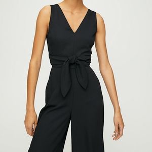 Wilfred Tie-front Pantsuit